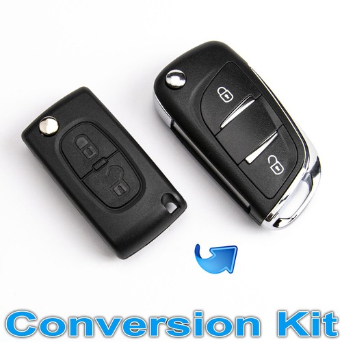 Coque clé pour peugeot 207 - pour,