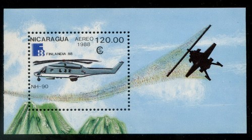 Nicaragua 1988 mnh - 1988, finlandia