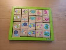 Cute wooden memo game - cute,