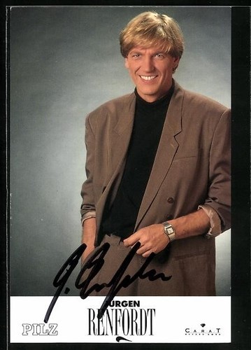 Carte postale chanteur jürgen - carte,