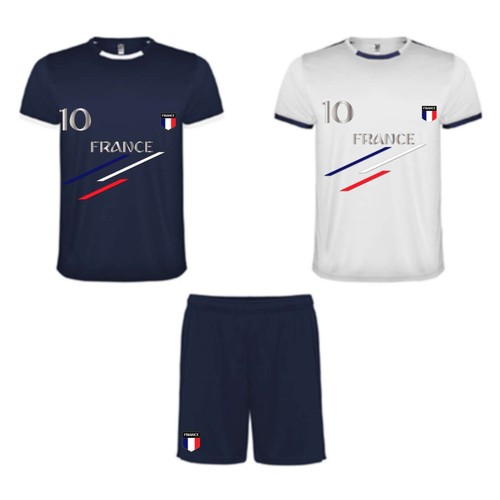 Ensemble foot inspiré france - ensemble,