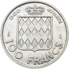 MONACO 100 Francs 1956 KM#134 Rainier III (5461) mintage: 500,000