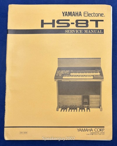 Original yamaha electone - yamaha, hs-8t