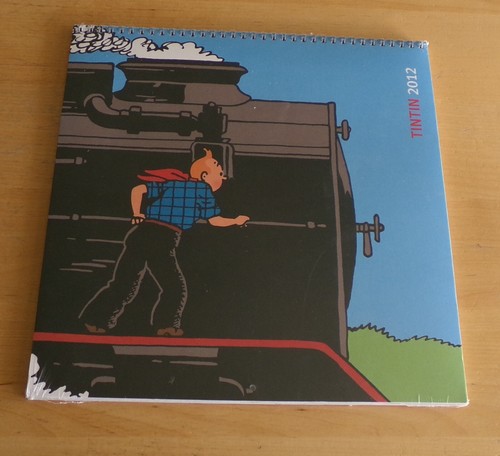 2012 tintin calendrier - ,