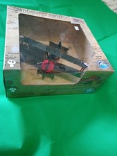 Jouet maquette d’avion montée, peinte d’un Sopwith Camel de la 1GM, état neuf