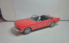WELLY 1/18 FORD MUSTANG 1/2 CABRIOLET 1964 BON ETAT SANS BOITE gé C7