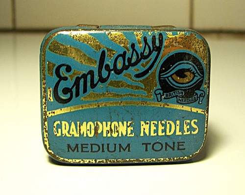 Boîte pub aiguille gramophone - boîte,