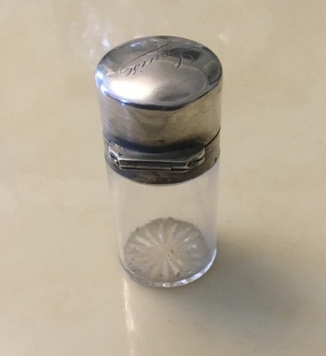 Flacon parfum argent - parfum,