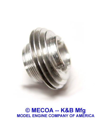 Glow plug adaptor cox - plug,