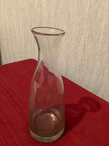 Ancienne carafe verre - carafe,