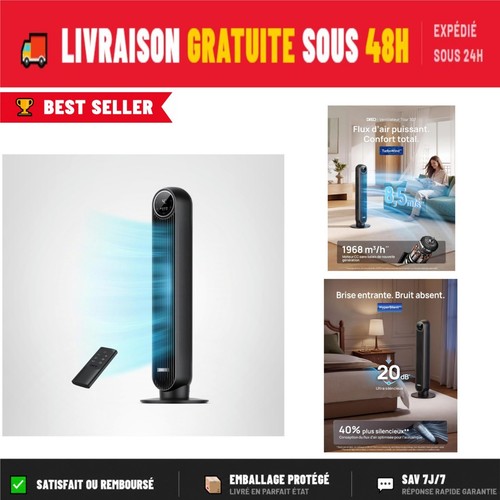 Dreo ventilateur colonne - ventilateur,