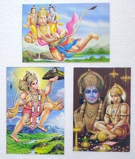 3 x cartes postales originales