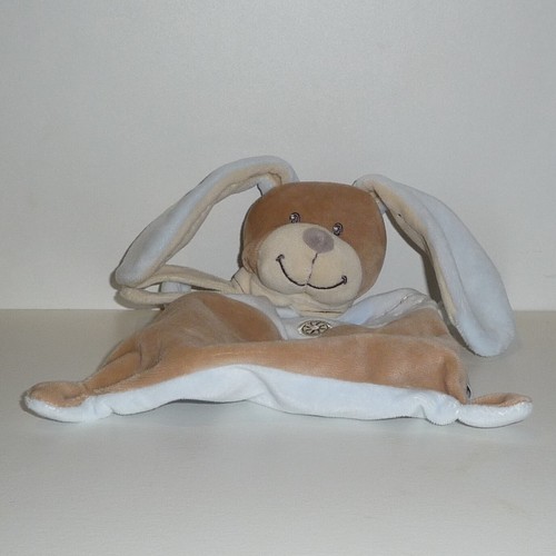 Doudou lapin nicotoy marron - -,