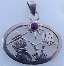Intricate Sterling Solid Open