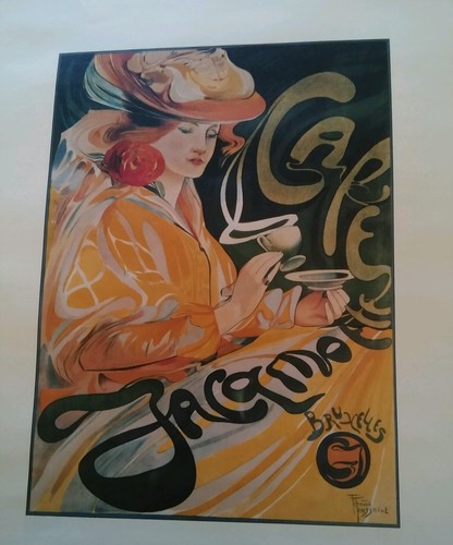 023 cafe jocqmotte - cafe, poster