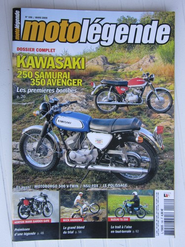 Moto legende 188 dossier - moto,