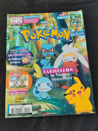 Livre magazine pokémon - livre,