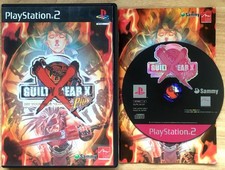GUILTY GEAR X PLUS COMPLET BOÎTE NOTICE SONY PS2 NTSC JAPANESE CIB OVP + - Sammy
