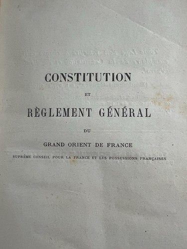 Livre constitution grand - livre,