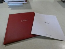 Catalogue Cartier + tarif 2009 luxe joaillerie bijoux sac montre femme