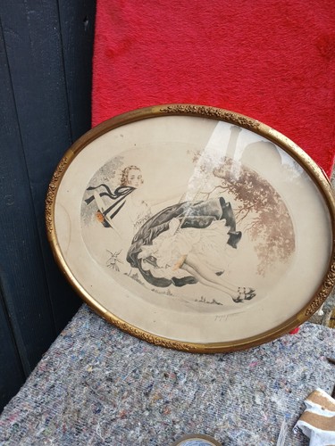 Art deco femme - art,