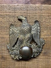 Plaque Shako second empire -