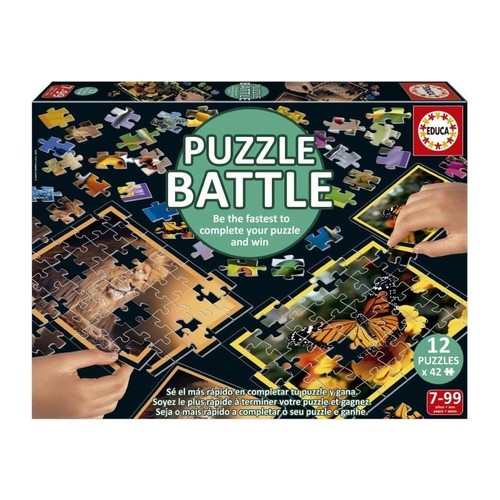 Puzzle educa battle - puzzle, jr