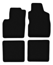 Tapis de sol en velours noir pour Fiat Panda II année 2002-2010 set 4 pièces