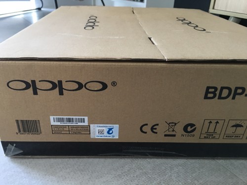 Still boxed oppo bdp - boxed, bdp-103au