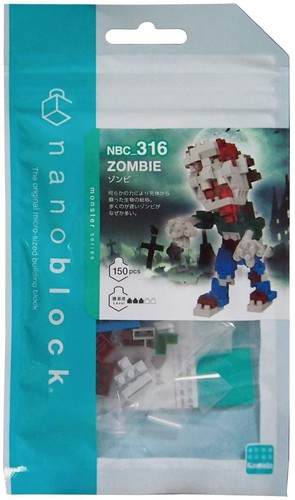 Nanoblock zombie nbc316 - zombie,