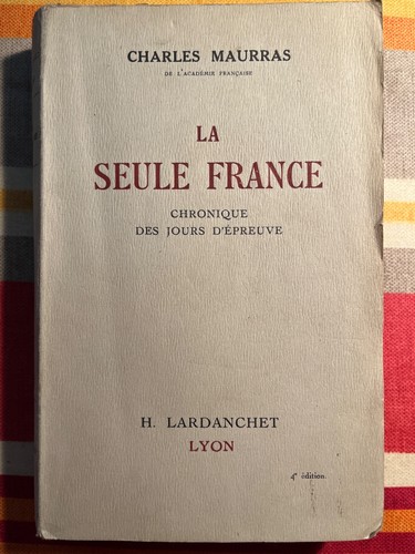 Charles maurras seule - charles,