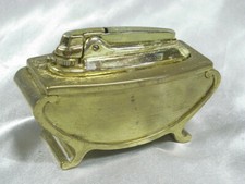 ANCIEN BRIQUET DE TABLE SALON RONSON GAZ TOMBEAU DE NAPOLEON LIGTHER