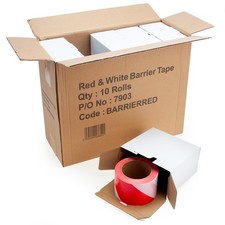 Ruban De Barrière Rouge Et
