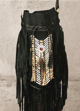 Sac à main boho en cuir à