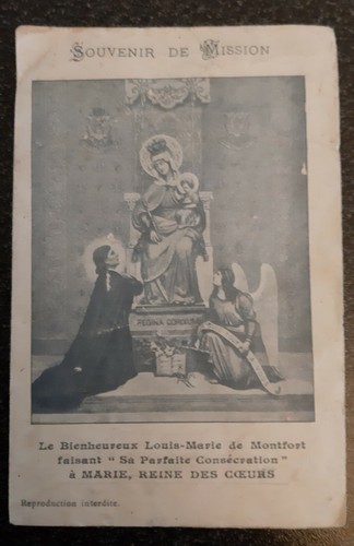 Image pieuse livret - , souvenir