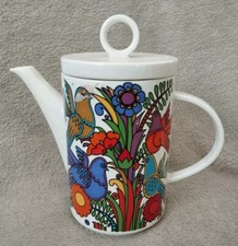 Cafetière Acapulco Villeroy et Boch Vintage Porcelaine Années 70