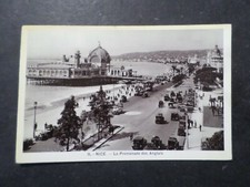 CPA 06, NICE PROMENADE DES ANGLAIS, VOITURES ANCIENNES animé, N/VOYAGE, VF PC