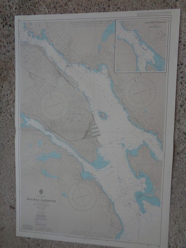 Carte marine halifax - carte,