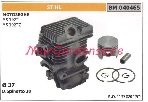 Cylindre piston segments stihl - piston,