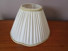 ABAT - JOUR  ANCIEN EN  TISSU PLISSE ECRU GALONS