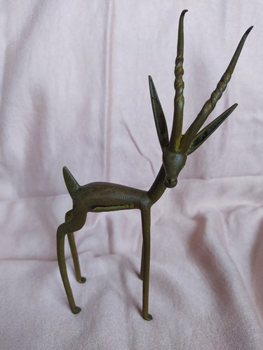 Lot gazelles bronze ou - 4,