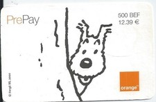BELGIQUE - MOBICARTE ORANGE - MILOU