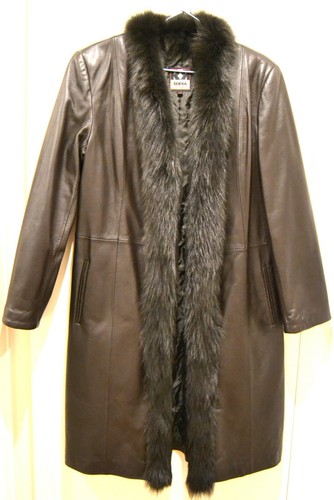 Manteau pour femme peau - pour, en