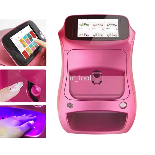 Touch screen nail printer - 3d,