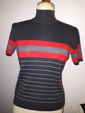 Pull femme col cheminée  50%