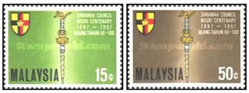 Timbres malaisie - malaisie, 46/47