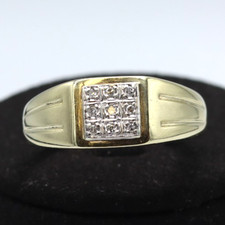 Bague Homme En Or Jaune Massif