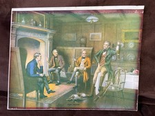 Tableau reproduction PILLARD (début XXe-s) scène gentilhomme chasse