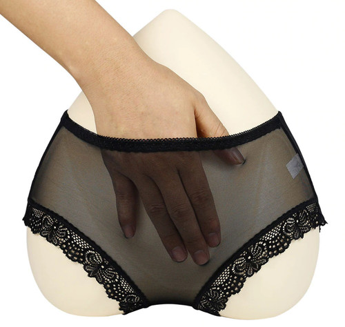 Culotte slip sexy - , noire