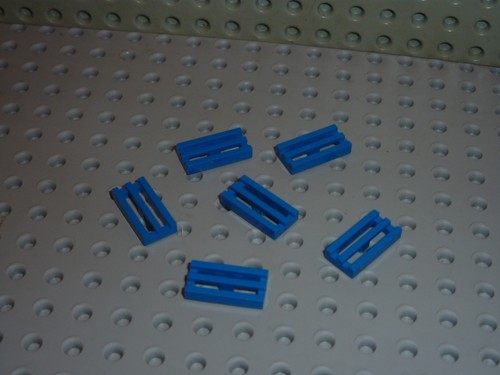 Lego blue grilles - lego, 2412b